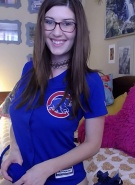Amber Hahn Cubs Fan #15