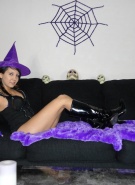 Andi Land is a purple witch #1