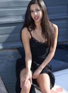 Bella Quinn Black Lacy Dress #4