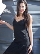 Bella Quinn Black Lacy Dress #5