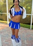 Janessa Brazil cheerleader for halloween #1
