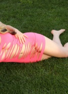 Lily Xo On The Grass #1