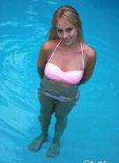 Maddie Springs In The Pool #1