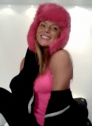 Meet Madden Pink Fuzzy Hat #2