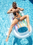 Nikki Sims Black and Silver Bikini #12