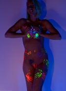 Nikki Sims Black Light Nudes #12