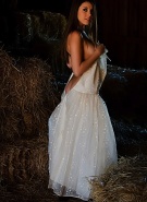 Brittany Marie White Dress Strip #4