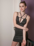 Cosmid Eva Green Black Dress #1