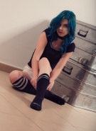 Ivy Blue tight teen girl #9