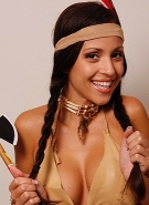 Janessa Brazil naked indian #2