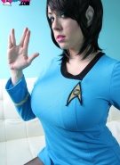 Kayla Kiss Topless Star Trek #5