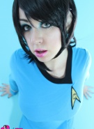 Kayla Kiss Topless Star Trek #6
