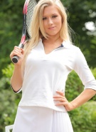 Only Tease blonde tennis babe #2