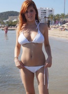 U Got It Flaunt It Rosie White Bikini #1
