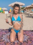 Vicky p in a sexy bikini were she shows off her amazing tight ass and body