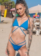 Vicky in Sexy Bikini teasing her tight teen body #13