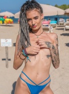 Vicky in Sexy Bikini teasing her tight teen body #3