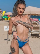 Vicky in Sexy Bikini teasing her tight teen body #6